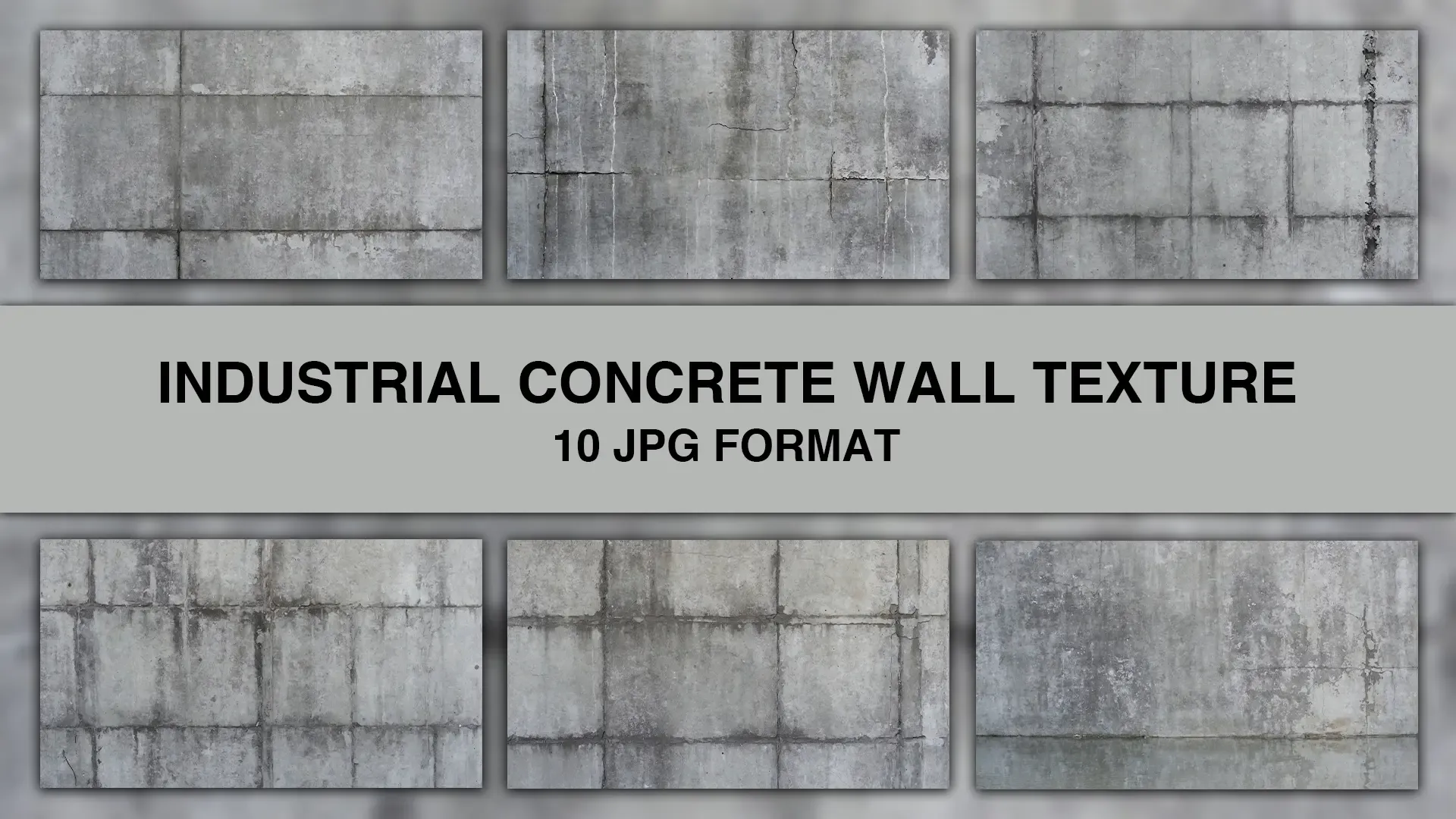 Industrial Concrete Wall Texture JPG Background Pack image